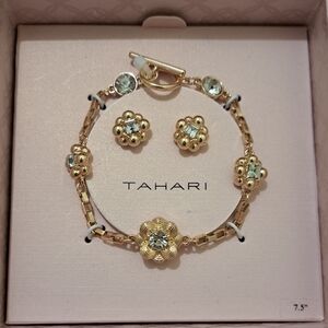 Tahari Bracelet with Matching Earrings